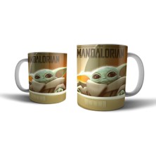 Pixxa Baby Yoda / The Mandalorian / Star Wars Kupa Bardak Model 14