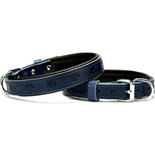 Doggie Konforlu El Yapımı Pati Desenli Köpek Boyun Tasması