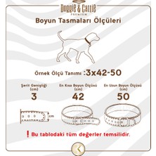Doggie Konforlu El Yapımı Kemik Süslü Köpek Boyun Tasması