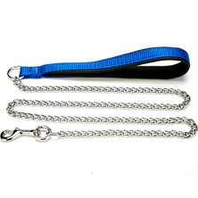 Doggie Konforlu Dokumadan El Yapımı Zincirli Köpek Gezdirme Kayışı