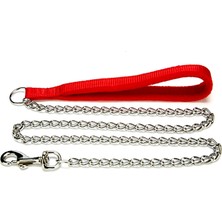 Doggie Polar Dokumadan El Yapımı Zincirli Köpek Gezdirme Kayışı