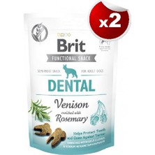 Brit Care Dental Geyik ve Biberiye Ağız/diş Sağlığı Tahılsız Köpek Ödülü 150 gr x 2 Adet