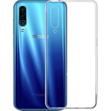 Kılıfist Meizu 16XS Kılıf Zore Süper Silikon Kamera Korumalı Şeffaf