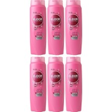 Elidor Güçlü ve Parlak Saç Bakım Şampuanı 650 ml X6 Adet