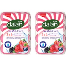 Dalan Sabun Fresh & Care 2 In 1 Kremsi Dokunuş Orman Meyveleri 2 Paket