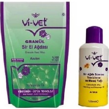 Vivet Azulen Boncuk Ağda 250 ml + Vivet Ağda Yağı 150 ml