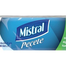 Mistral Peçete 24 x 26,5 cm 200'LÜ x 3'lü