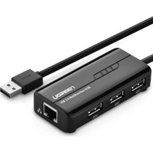 Ugreen USB Ethernet RJ45 Dönüştürücü ve USB Çoklayıcı
