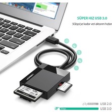 Ugreen USB 3.0 4ü 1 Arada Kart Okuyucu