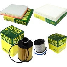 Mann Opel Astra J 2.0 Dizel Periyodik Bakım Seti