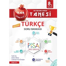 Nartest Yayınevi LGS 8. Sınıf Nar Tanesi Altın Sorular Türkçe ve İnkılap Tarihi Soru Bankası Seti