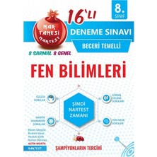 Nartest Yayınevi LGS 8. Sınıf Nar Tanesi Matematik Fen Bilimleri Deneme Seti