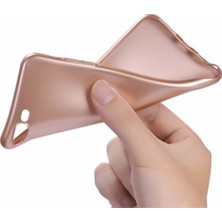 Herdem iPhone XR Kılıf Ultra Lüx Soft Mat Silikon Rose Gold