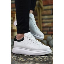 Riccon Beyaz Siyah  Erkek Sneaker