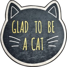 Chilai Home Cat Face Djt Çap 100 Cm