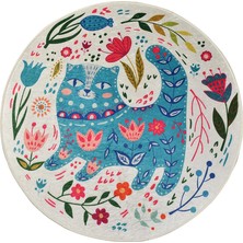Chilai Home Blue Cats Dekoratif Djt Çap 140 Cm