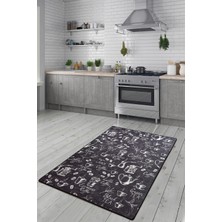 Chilai Home Cappuccino Siyah Djt 140X190 Cm