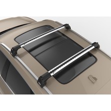 Turtle Air-2 Full Kit Seat Tarraco Suv Tavan Ara Atkı Seti Gri 2019-Sonrası