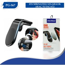 Polygold PG-567 Mıknatıslı Araç Içi Telefon Tutacağı