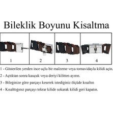 Sahi Aksesuar Erkek 315L Çelik Kemal Atatürk Imzalı Örgü Bileklik