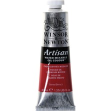 Winsor & Newton 099 S.2 Artisan Yağlı Boya 37 ml Cadmium Red Medium