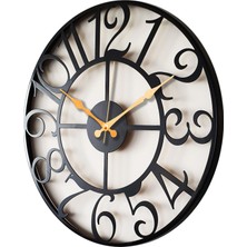 Markakanvas Metal Duvar Saati