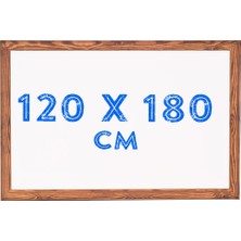 Chalky Beyaz Yazı Tahtası Ahşap Çerçeveli 120 x 180 cm