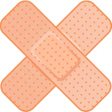 Sticker Fabrikası Çapraz Yarabandı Sticker 00006