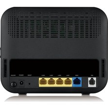 Zyxel VMG3625-T20A Dual-Band AC 1200 Mbps Wireless 4 Port  Gigabit VDSL2/ADSL2 Modem Router