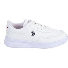 U.S. Polo Assn. Ayk Abe Kadın Spor Ayakkabı Beyaz