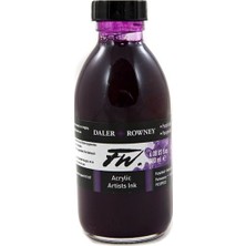 Daler Rowney Fw Acrylic Artist Ink 180 ml Purple Lake 437