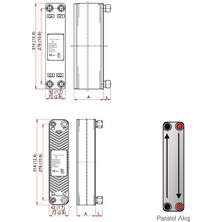 Mıt Mb-04 Lehimli Tip Plakalı Isı Eşanjör (12 Plakalı)