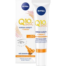 Nivea Q10+ C Kırışık Karşıtı Enerji Göz Bakım Kremi 15Ml