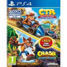 Activision Crash Bundle Game Ctr & Trilogy PS4 Oyun