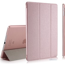 TahTicMer iPad 5. Nesil 9.7" A1822 A1823 Kılıf Renkli Standlı Uyku Modlu Smart Cover Bakır