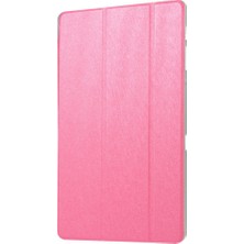 TahTicMer iPad Air 9.7" A1474 A1475 A1476 Kılıf Renkli Standlı Uyku Modlu Smart Cover Pembe