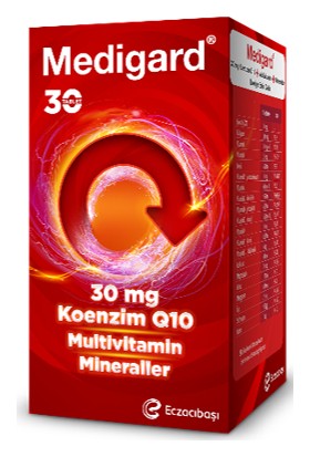 Eczacıbaşı Medigard Vitamin Mineral Kompleks Coq10 30 Tablet