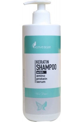 Native Base Aşırı Yıpranmış Saçlar İçin Keratin Şampuan 500 ml