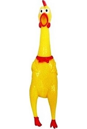 Atlas Oyuncak Shrilling Chicken Çığlık Atan Horoz 30 cm