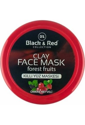 Black Red Orman Meyveleri Özlü Kil Maskesi - 400 ml