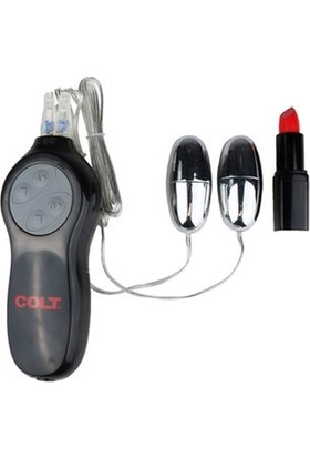 Colt 7 Fonksiyonlu Ikiz Anal Vajinal Turbo Kurşun