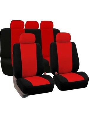 Otozum Toyota Ch-R Kapitone Oto Koltuk Kılıfı  Kırmızı