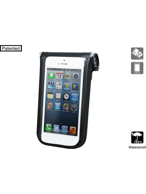 T-One Telefon Kılıfı '' Akula '' iPhone 5S /5C  4'' Siyah