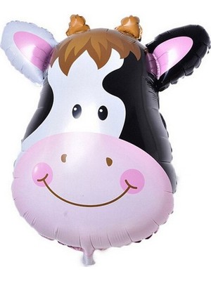 İKM İkm İnek Folyo Balon Safari Temalı 55 cm