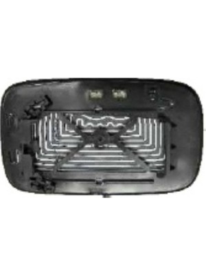 Dega Volvo S40-V50 2004-2007 Dış Ayna Cami Isıtmalı Bombeli Sağ