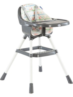 Kraft Snack Mama Sandalyesi Gri