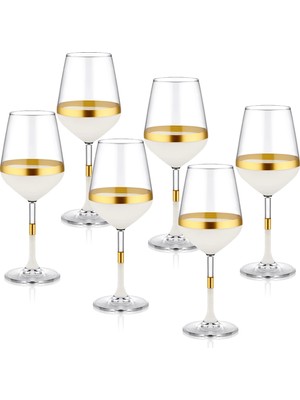 The Mia Snow Şarap Kadehi 6'lı Set