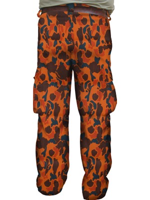 107 Kıbrıs Turuncu Kamuflaj - Av Pantolonu-02