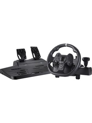 Kontorland PS4 Xbox One PS3 Xbox 360 Nintendo Switch Android PC Titreşimli Direksiyon