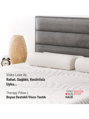 Visko Love Therapy-L, Boyun Destekli  Visco Yastık